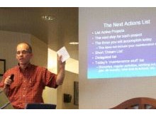 Dr. Roost presenting a workshop.